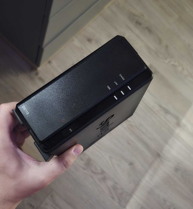 NAS Synology DS118 Quad-Core 4K Backup & Media Server - BLACK FRIDAY