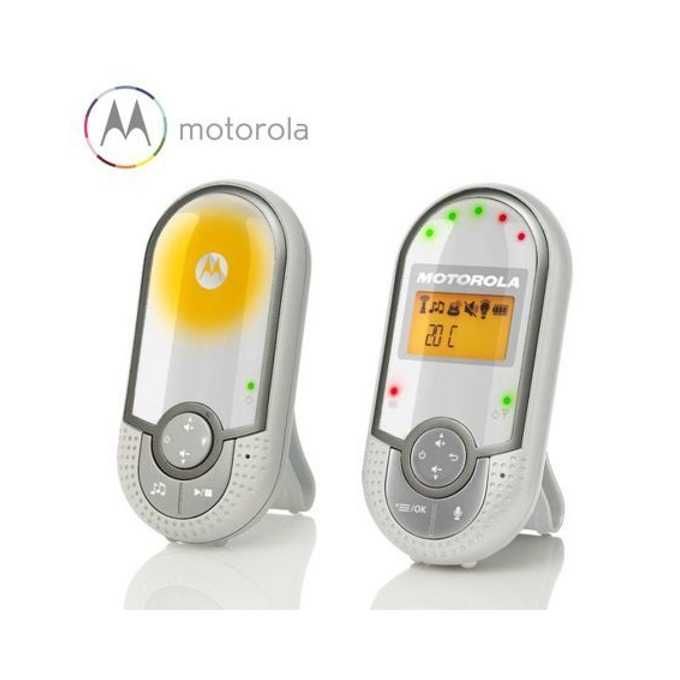 Бебефон Motorola MBP16, до 300 м. обхват, двупосочна комуникация, бял