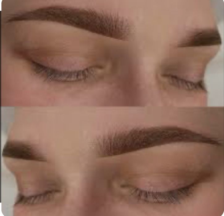 Наращивание ресницы.