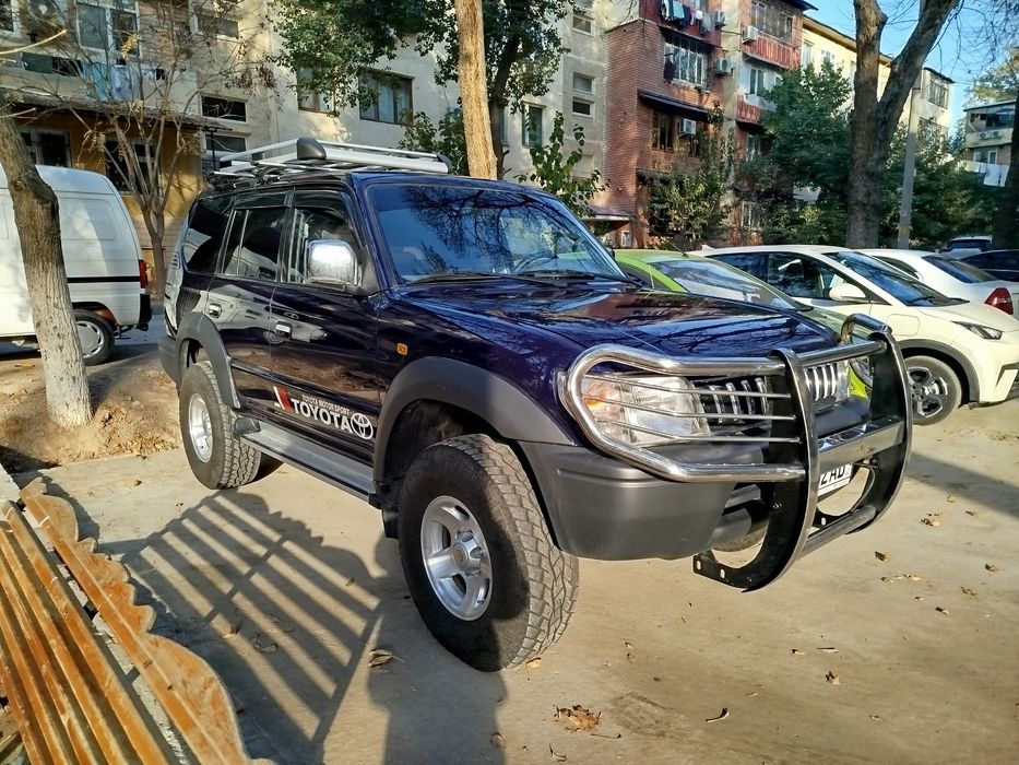 Toyota prado 95, 3.4 бензин. Механика