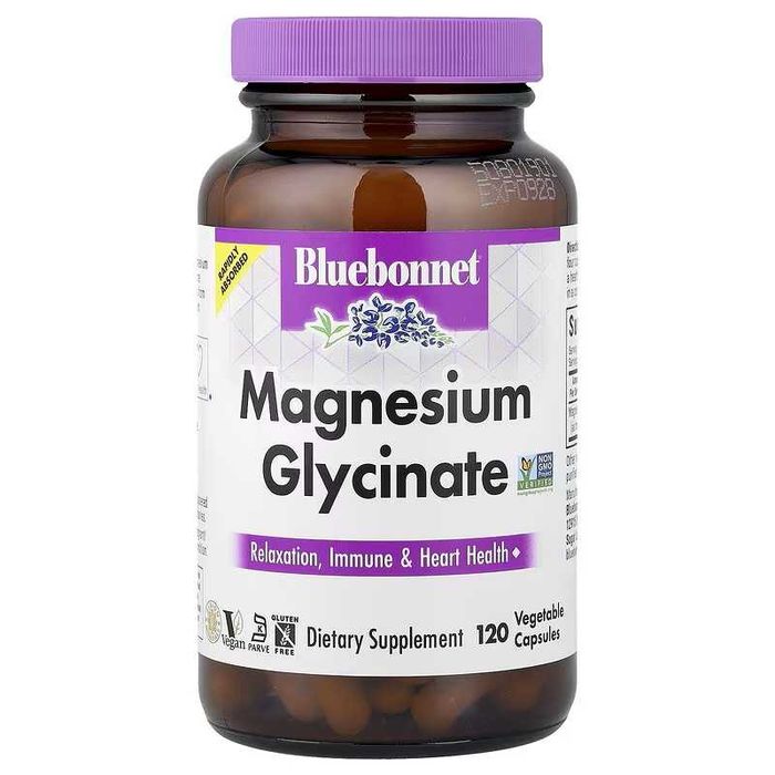 Bluebonnet Nutrition Magnesium Glycinate Глицинат магния magniy магний