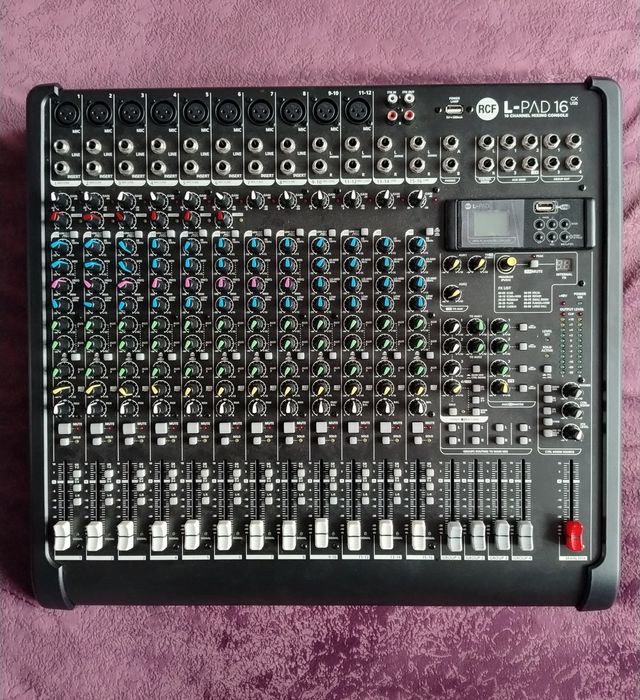 Mixer RCF și boxe bas subwoofer DB pentru DJ, formație, nuntă, botez