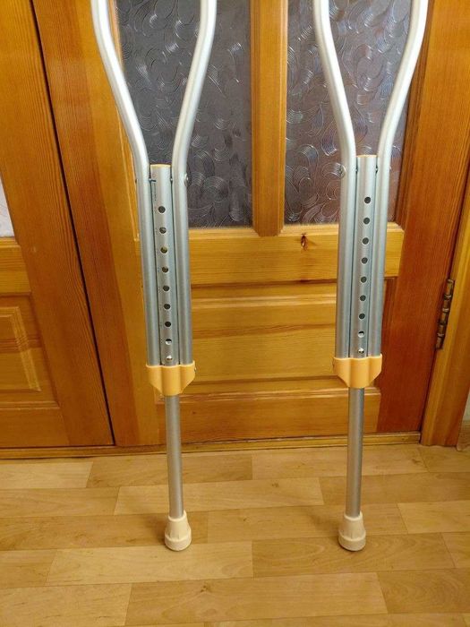 Костыли взрослые алюминиевые