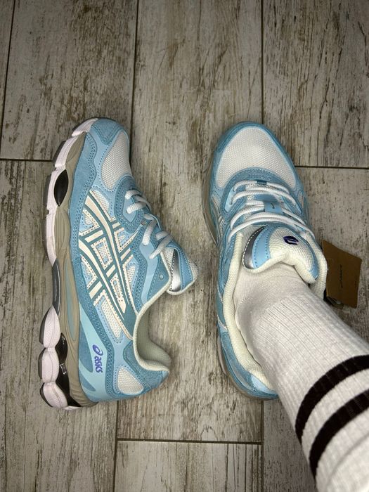 Asics gel NYC light blue
