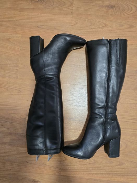 Cizme lungi piele, 38