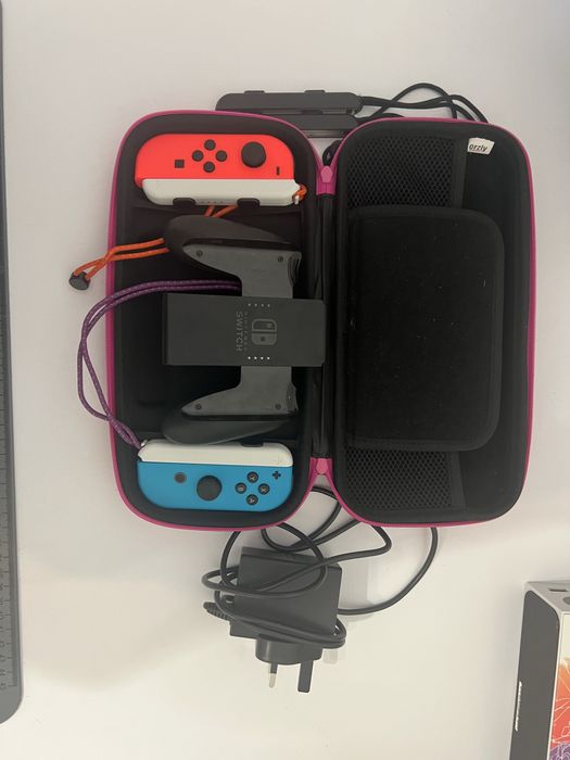 Nintendo switch oled+8 jocuri
