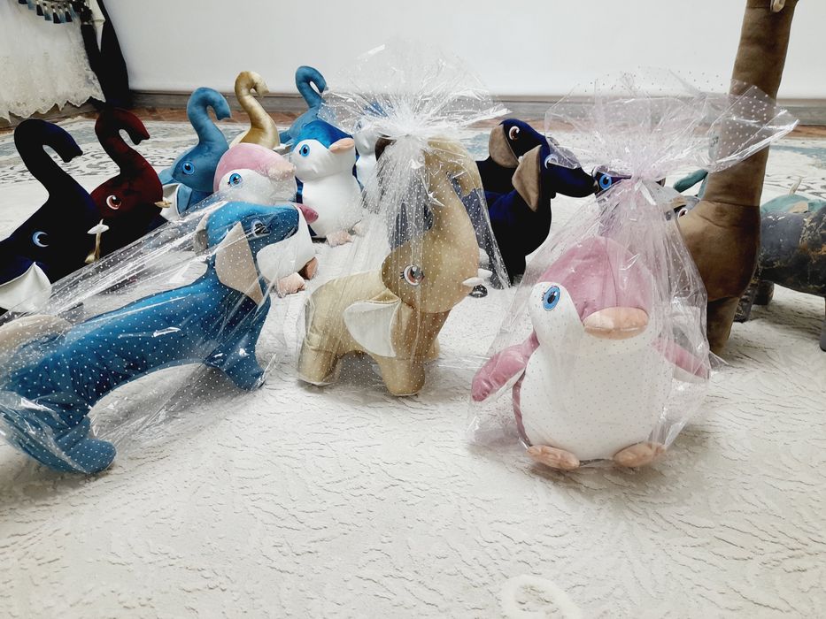 Мягкие игрушки ...