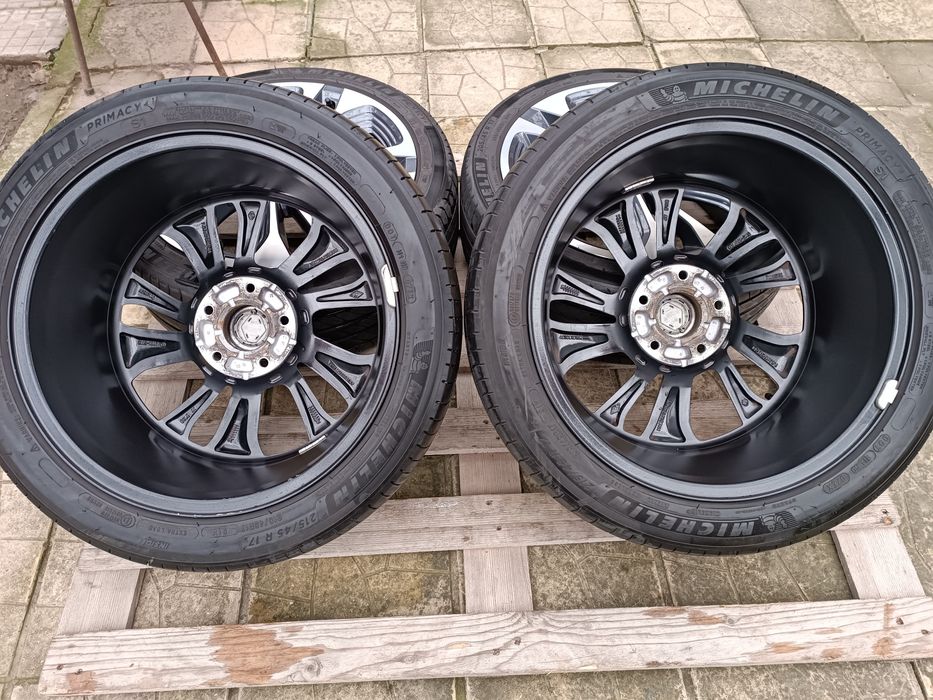 Лети джанти 17ки 5х114.3 Renault + летни гуми Michelin