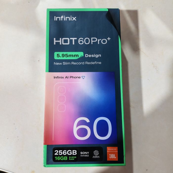 Infinix Hot 60 pro + 16/256 Gb holati ideal