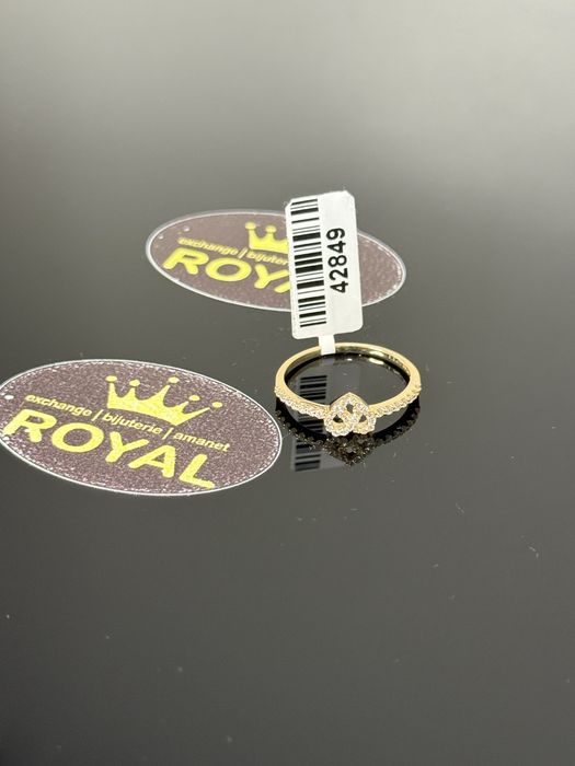Bijuteria ROYAL : Inel AUR 14K NOU / 1.18 GR