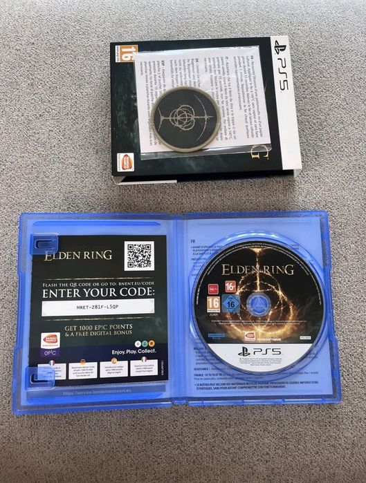 Elden Ring Launch Edition PS5 в отлично състояние
