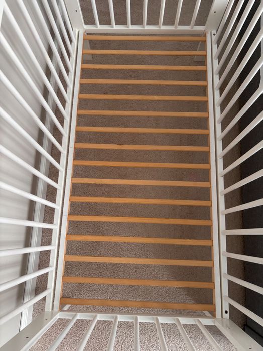 Pătuț bebe cu saltea de cocos