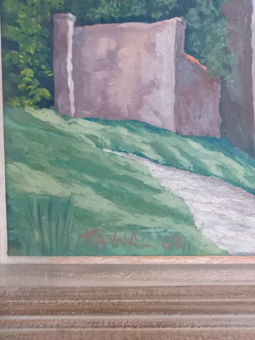 Картина маслени бои ​„Провинциален уют“ (1968 г.)