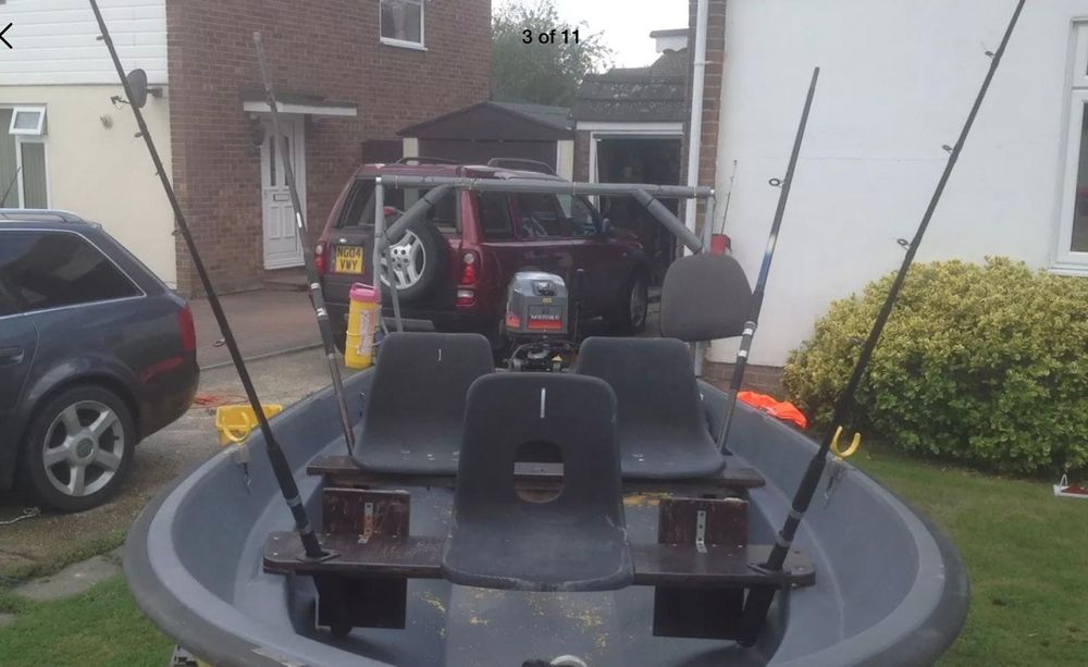 Лодка,двигател,колесар