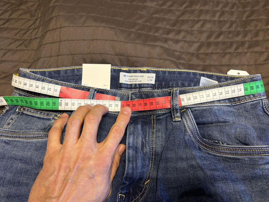 Дънки tom tailor 34w/34l slim amazon.de с етикети