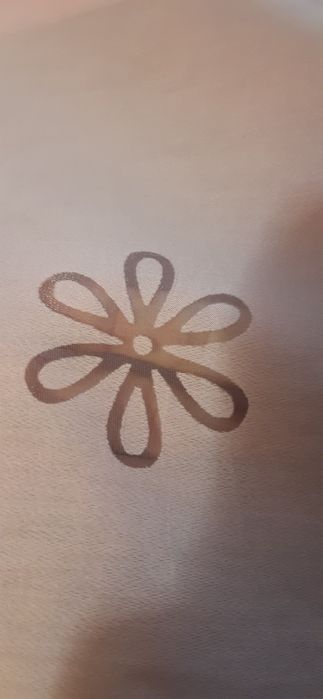 Штора нежно розовая