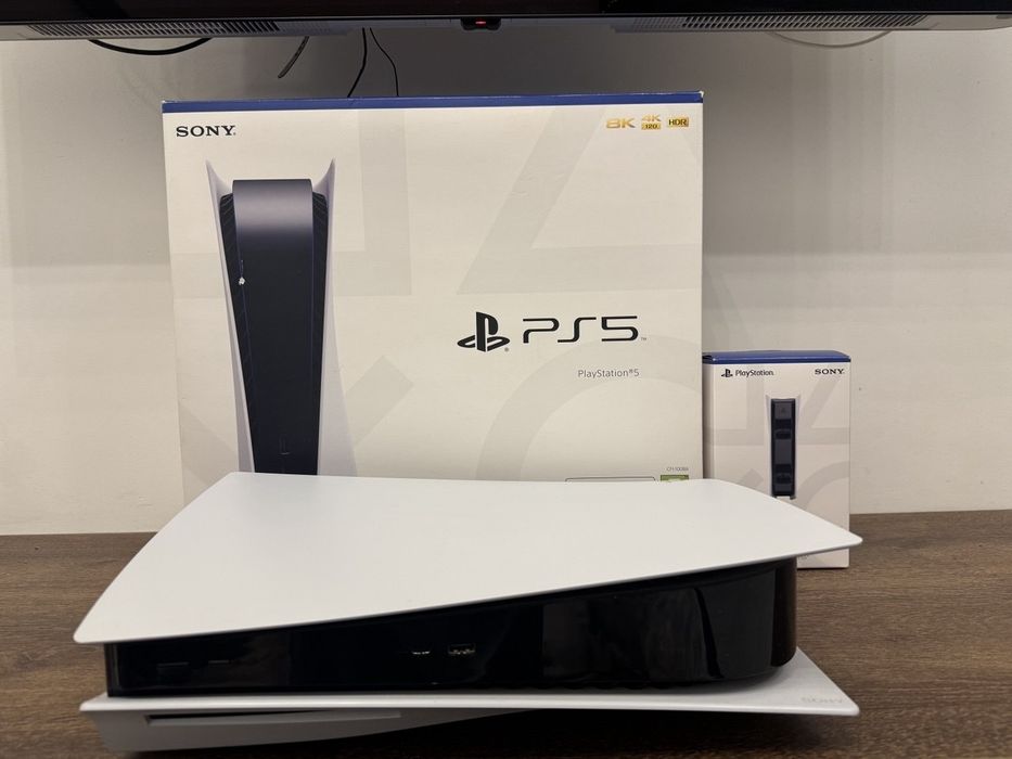 PS5 + игры + зарядная станция