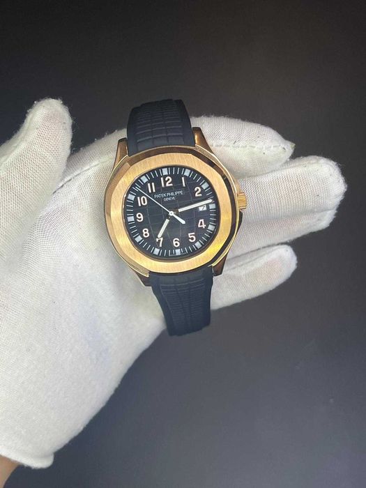 Vand ceas barbatesc elegant automatic cu curea de silicon