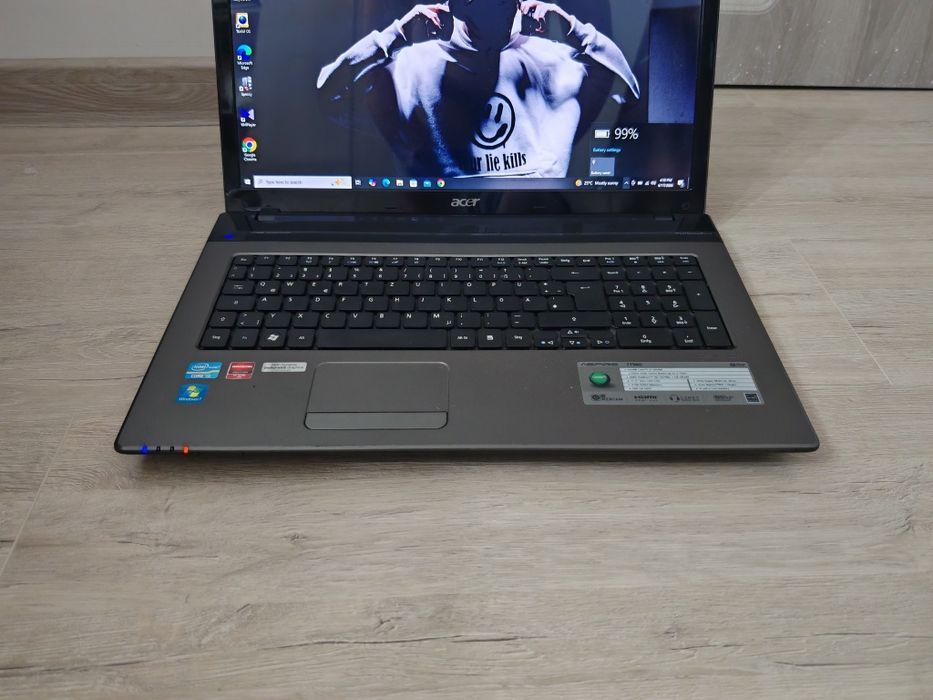 Laptop Acer Aspire cu i5 și baterie nouă