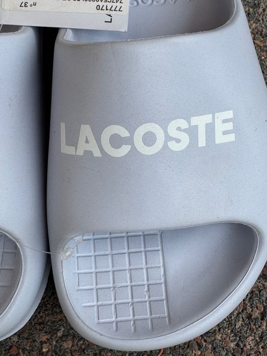 Продавам нови оригинални чехли - джапанки Lacoste, номер 37