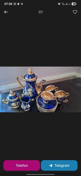 Chinni idishlar to'plami