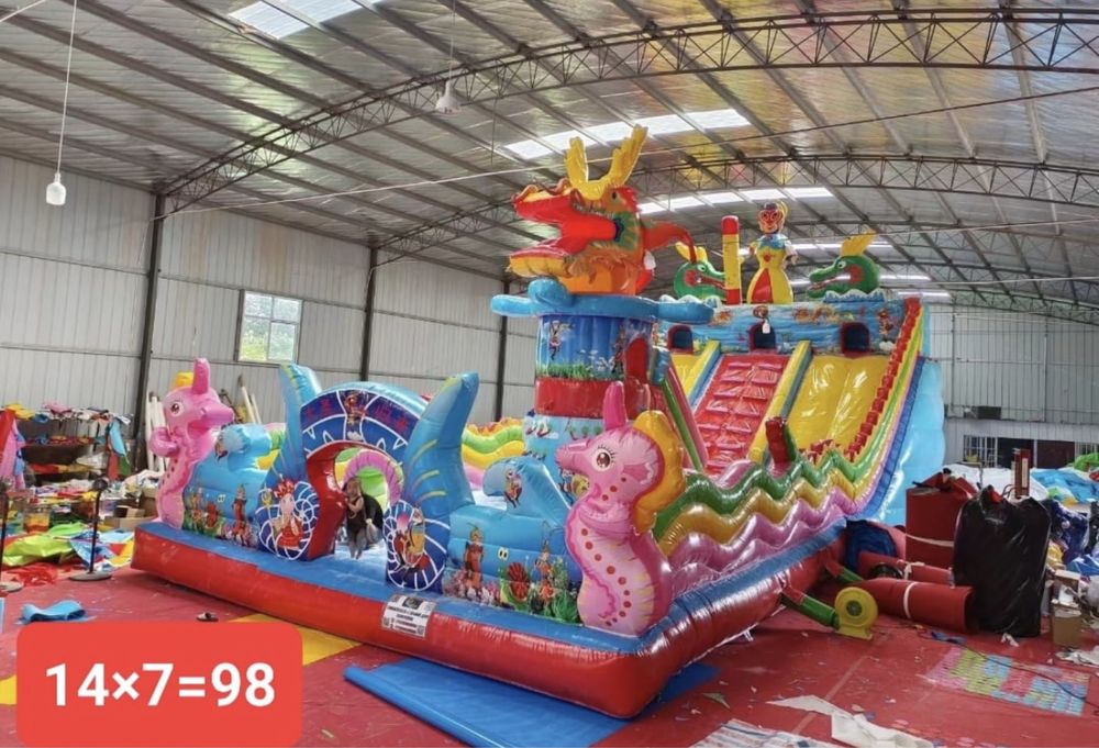 Корусель Батут надувной , Новый