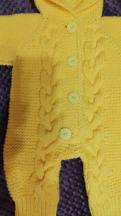 Комбинезон вязаный