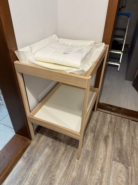 Masa de infasat Ikea Sniglar + salteluta noua