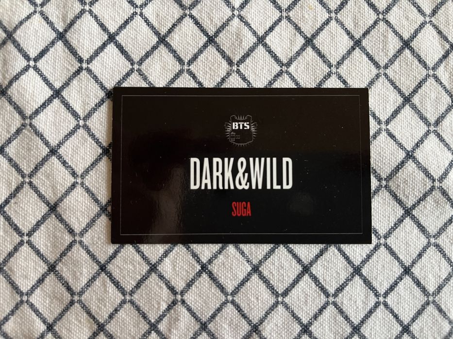 Bts Dark&Wild Yoongi