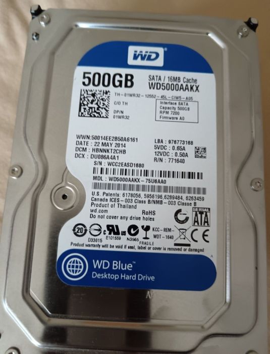 Hard disk capacitate 500Gb