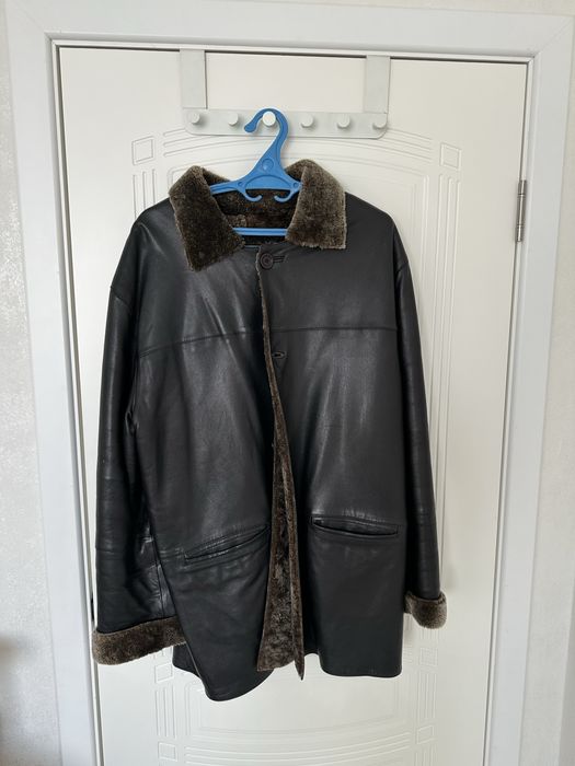 Мужская кожаная куртка