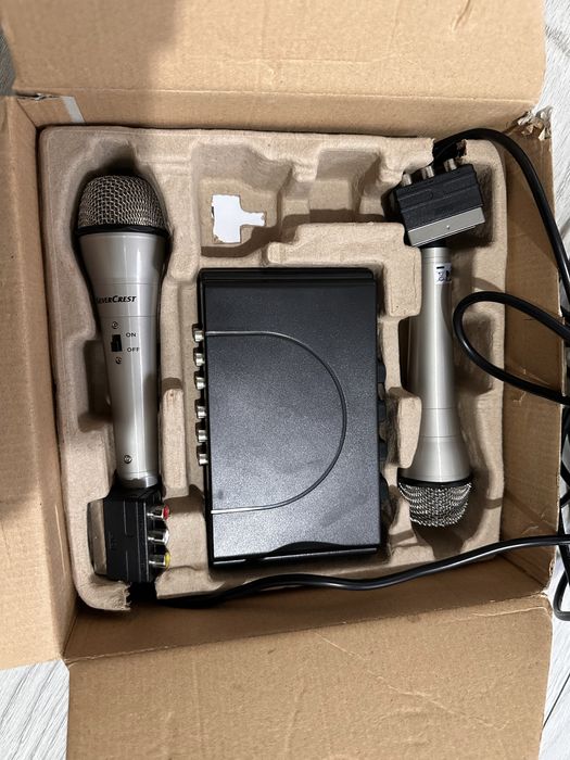 Vand set karaoke Silvercrest