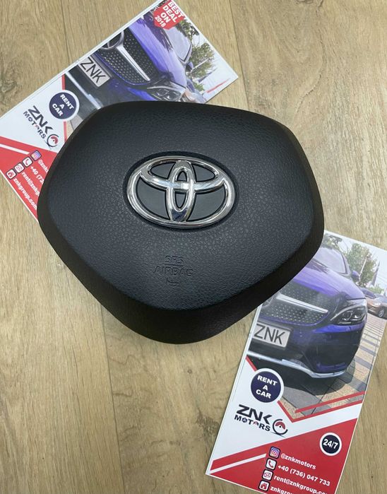 Toyota C-HR kit airbag volan pasager genunchi - plansa de bord MOV