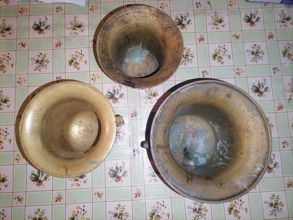 3 mojare bronz marimi si greutati diferite