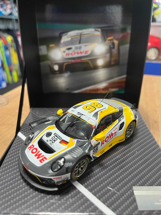 Колекционерски модел метална количка IXO MODELS PORSCHE 911 GTR 24 SPA