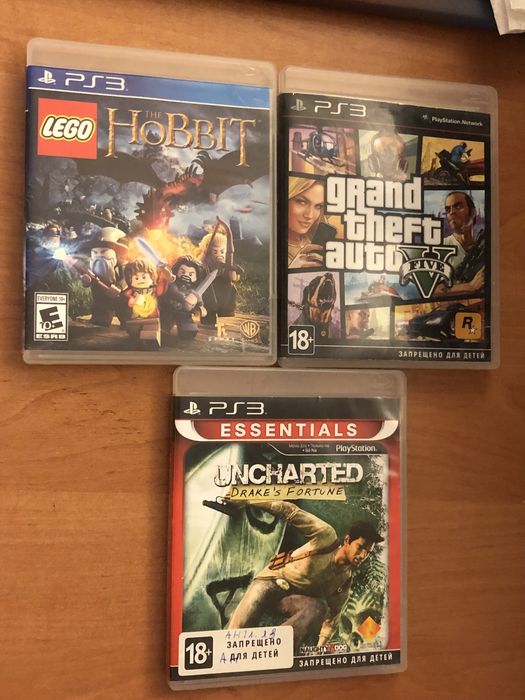 Диски игровые на PS3