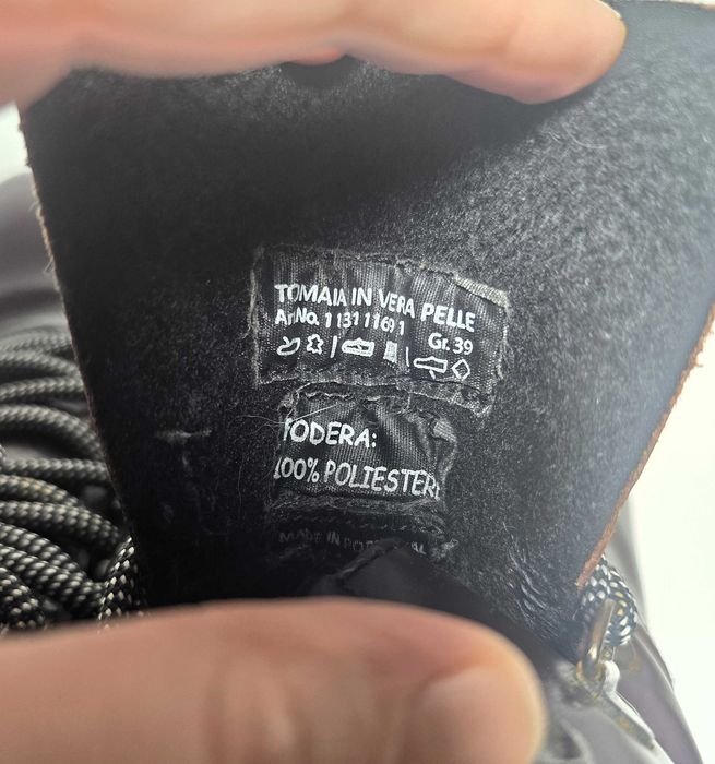 Cizme de iarna pentru dama din piele, marime 39