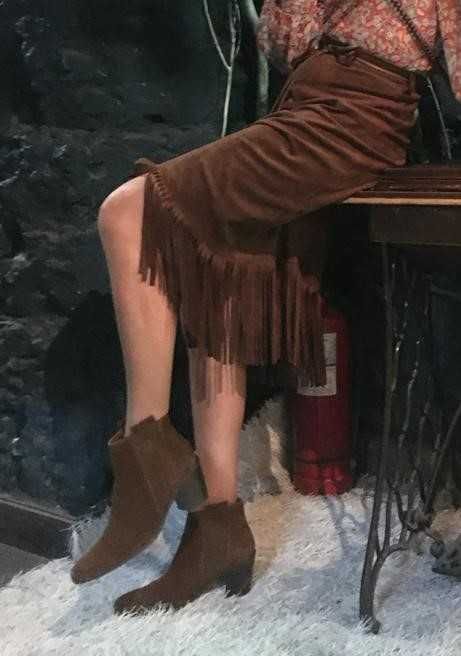 Модные ботинки Mango