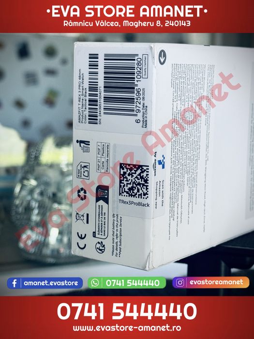 Smartwatch Amazfit T-REX 3 Pro 48mm Tactical Black
