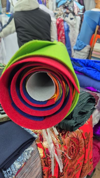 Фетр  кийиз  түрлі түсті