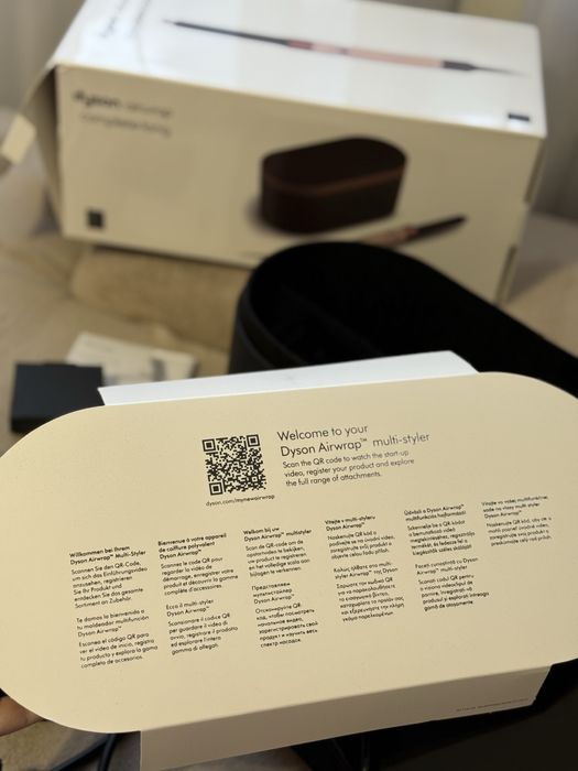 Dyson airwrap sunset rose