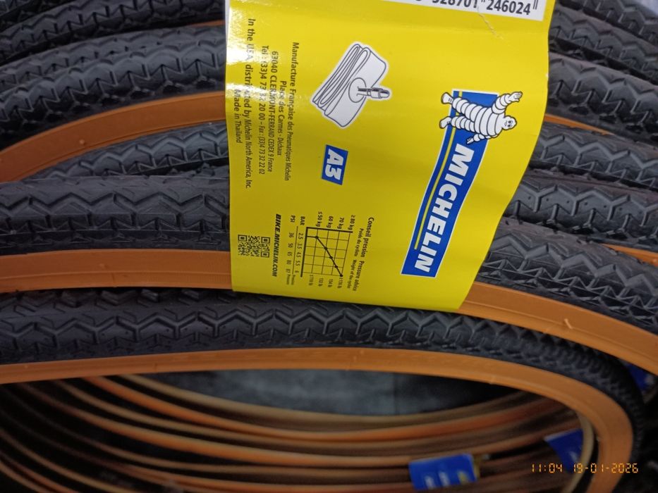 Anvelope Michelin World Tour sârmă