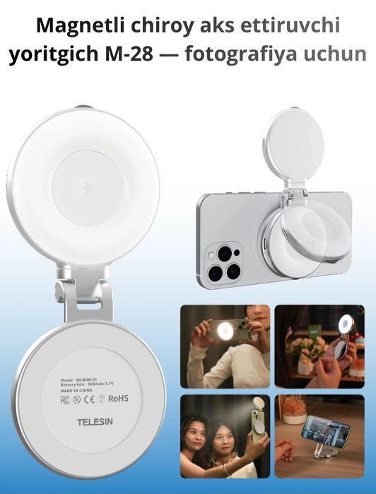 Telesin magsafe lampa