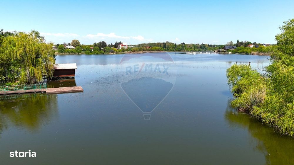 Proprietate unica, deschidere generoasa directa la lacul Snagov