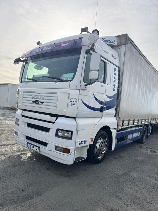 Camion tandem, Volvo FL și Man TGA , tandem se vând separat  si ansamblu, camioane pregătite de  treabă!!0765296008  ,camioanele sunt euro 5 ,2007!