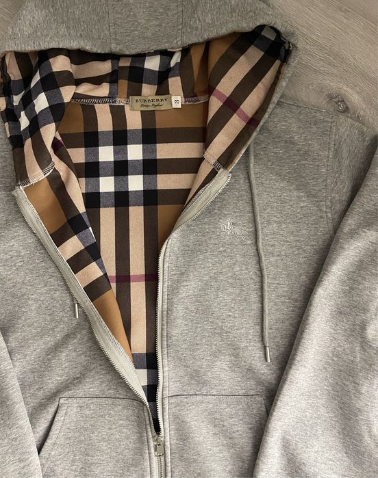 Зип худи зипка burberry