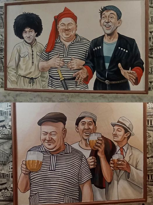 Роспись стен, художник