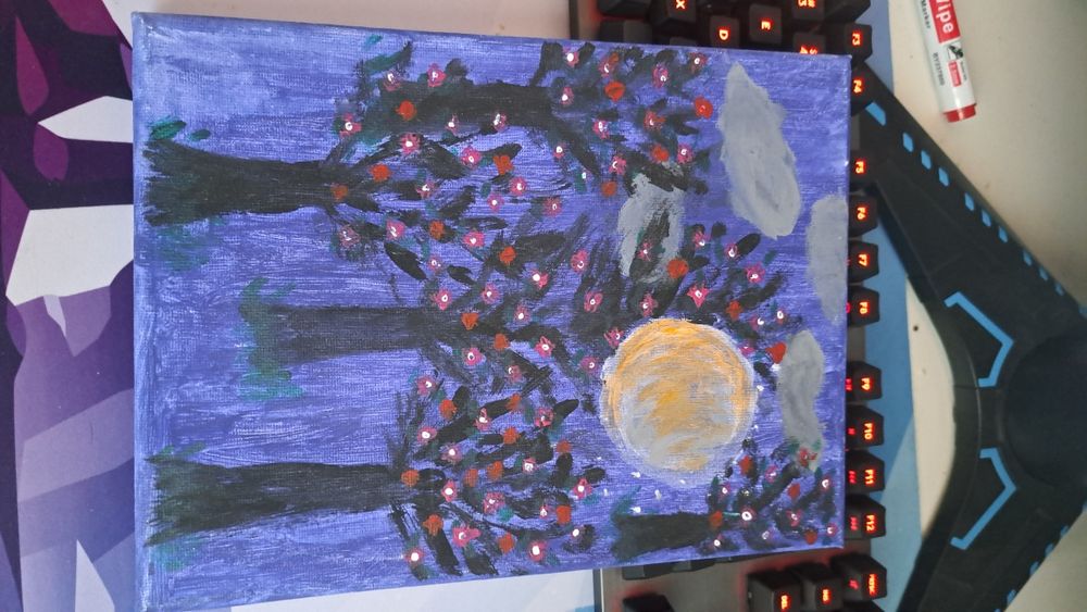 Tablouri pictate manual