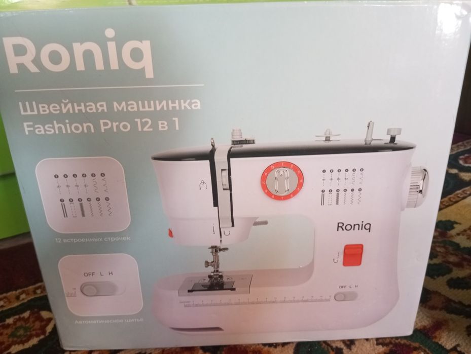 Mini tikuv mashinasi RONIQ