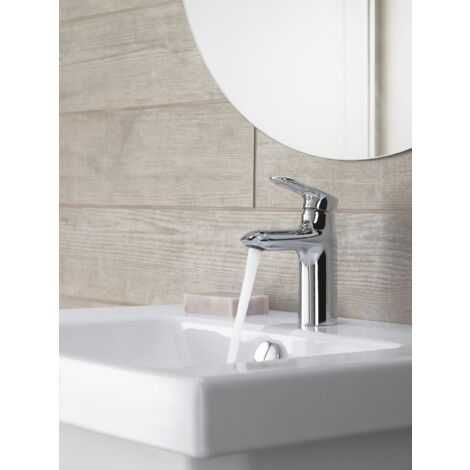 Смесител за мивка хром с изпразнител – Jacob Delafon Kumin E98827-CP